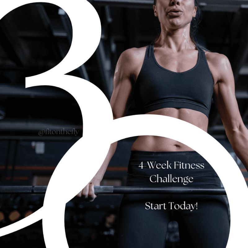 Busy women’s 10-minute workout challenge – strength training motivation for a 4-week fitness plan